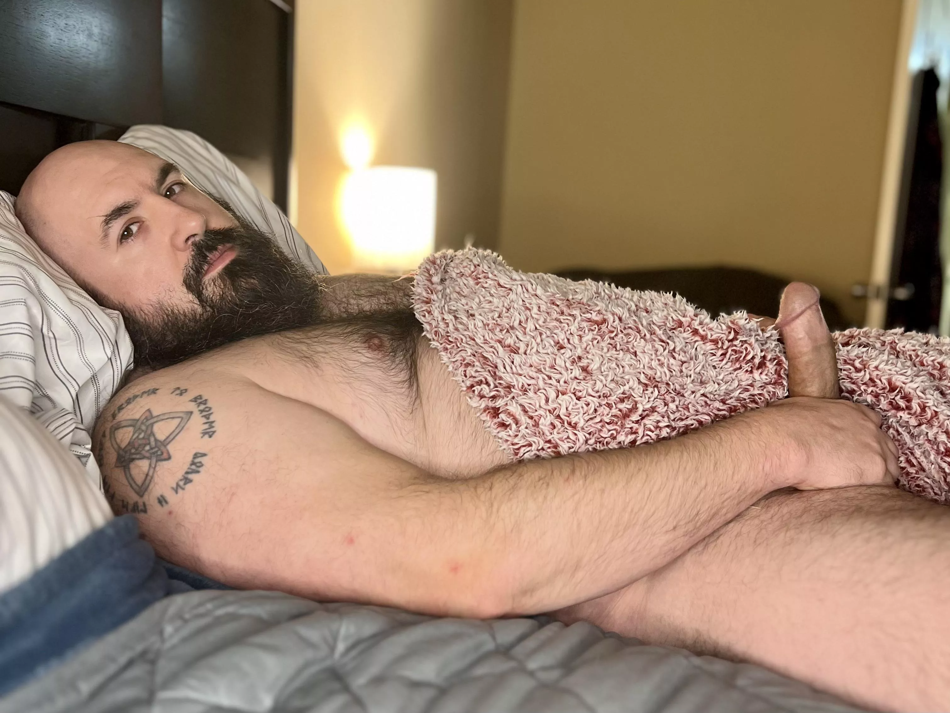 It’s cold and wet out… perfect for laying in bed with movies between the sex. It’s cold and wet out… perfect for laying in bed with movies between the sex.