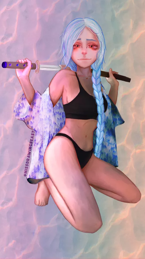 Jinx in Kimono (Miss Drawing Beast)