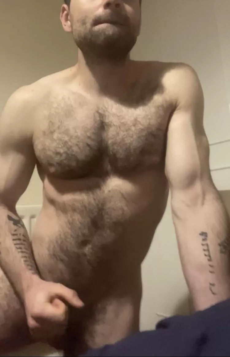 Striking a casual pose to engage in some very serious business