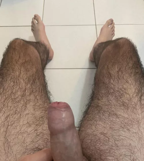 thoughts on this uncut dick and hairy legs?