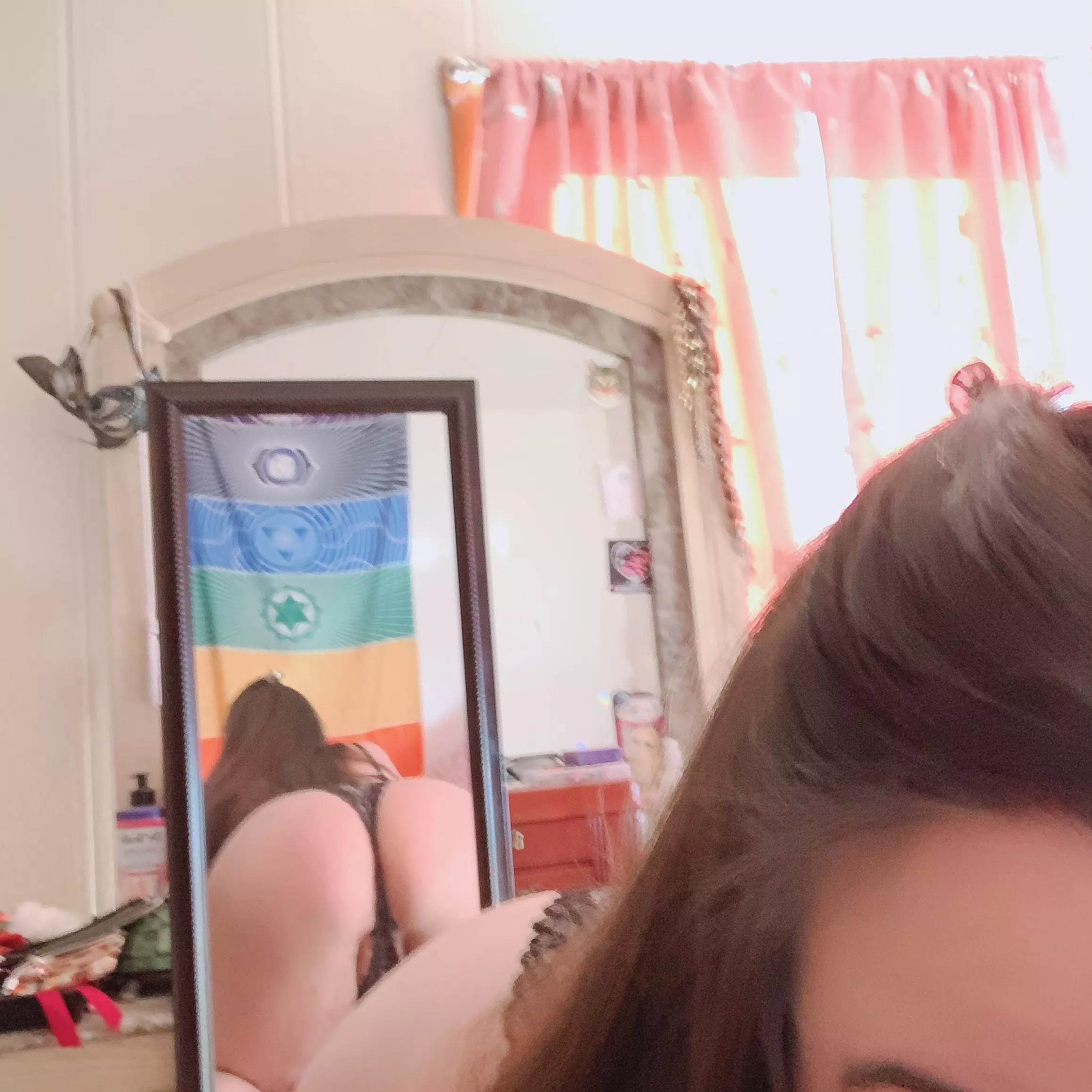 Waiting for a nice cock to fit between my ass