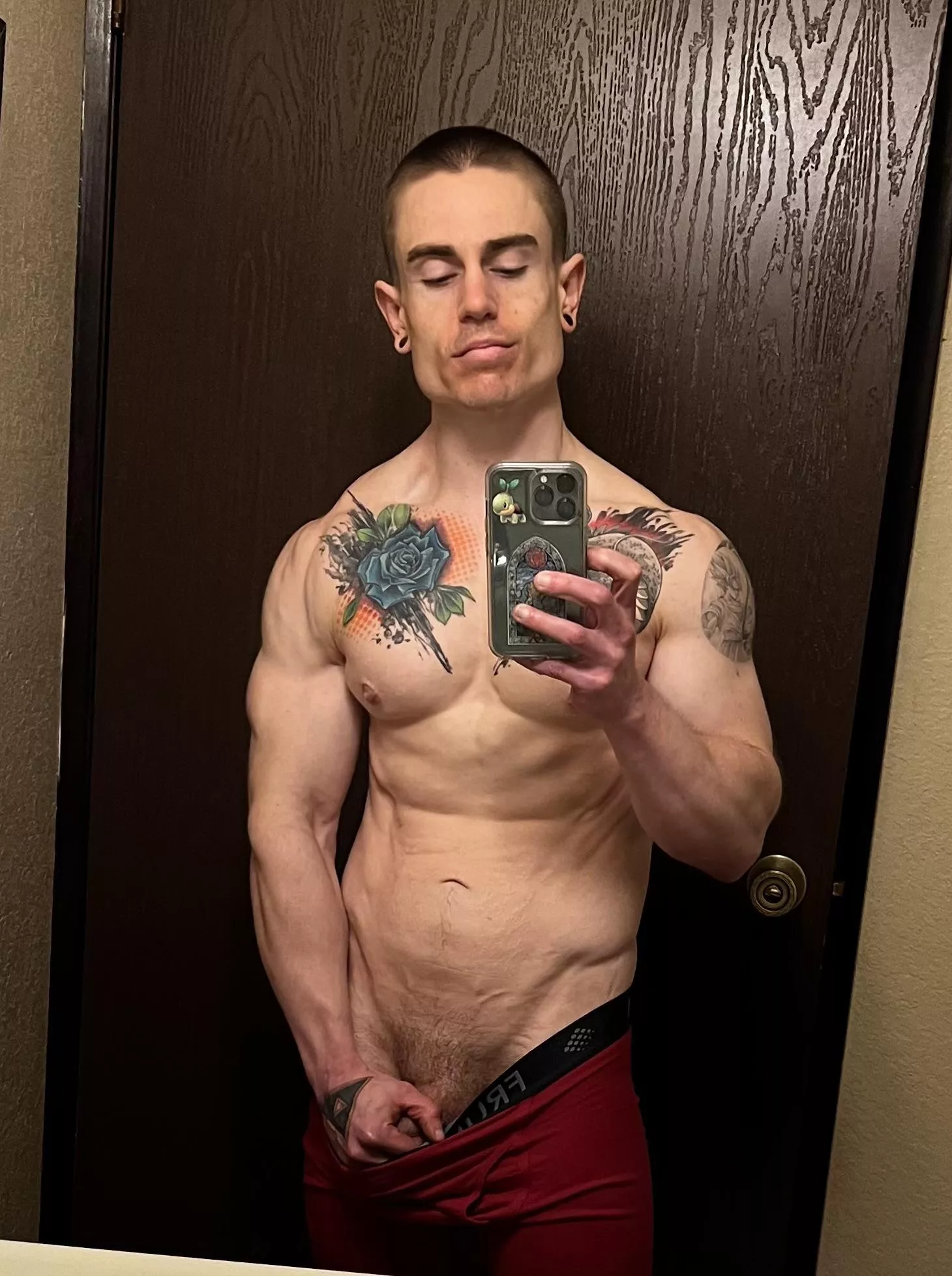 Wanna help me take them off? [30]