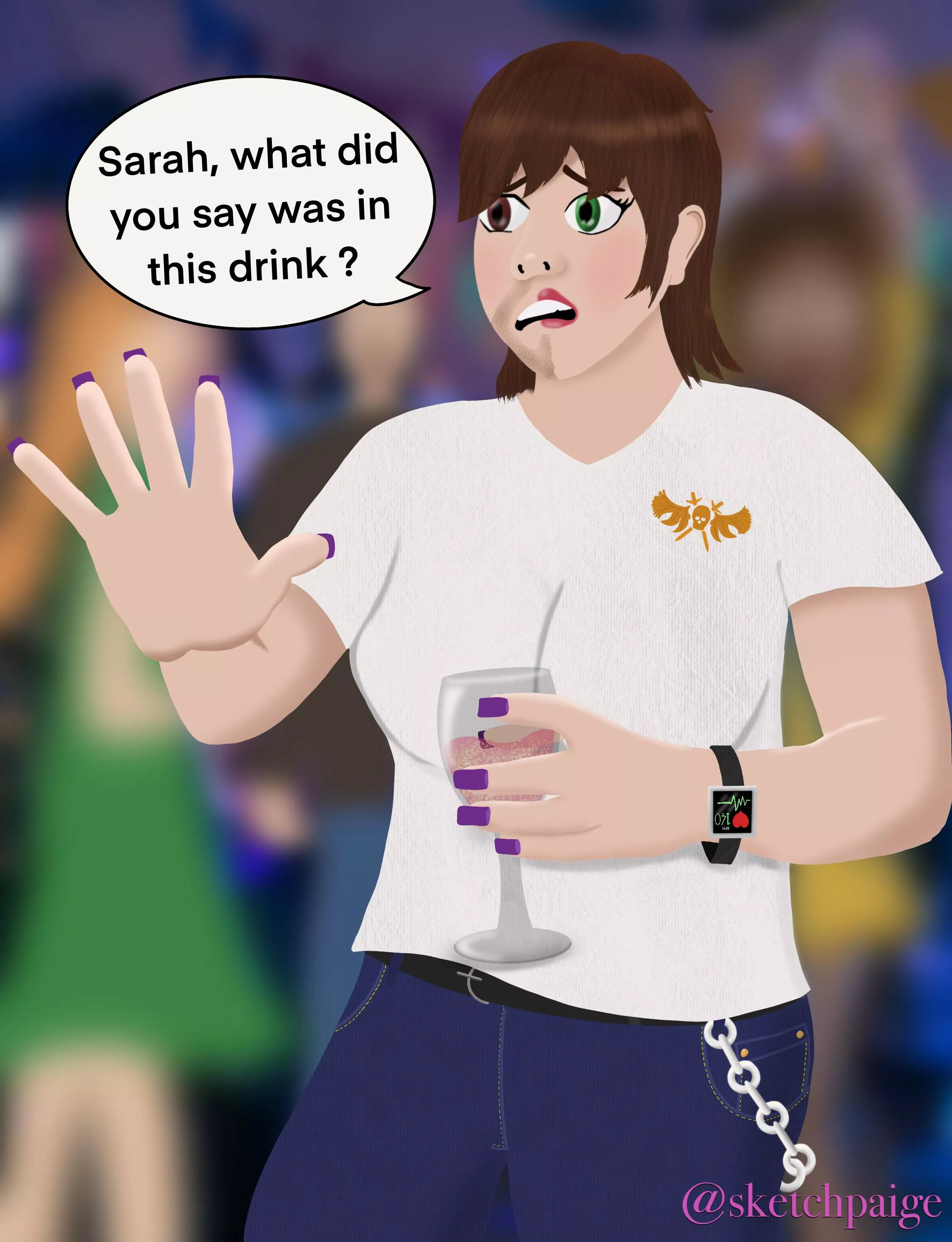 Wine + Elixir by sketchpaige