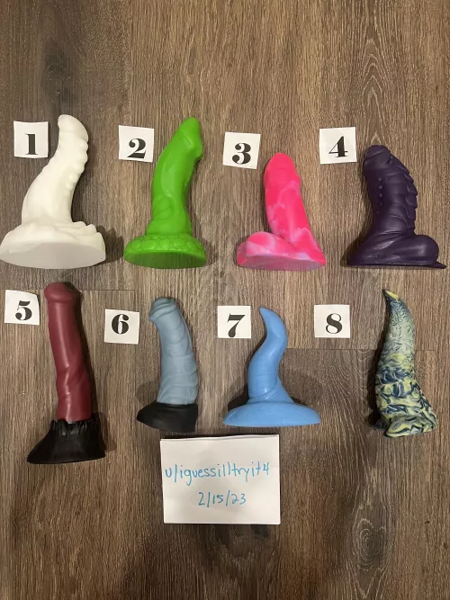 WTS Bad Dragon - Check comments for descriptions - Sent from USA - Shipped to USA only - Must use PayPal for transactions (invoice - good and services).