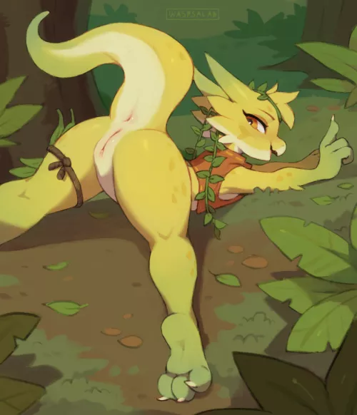 you stumble across a kobold in the woods [F] (waspsalad)