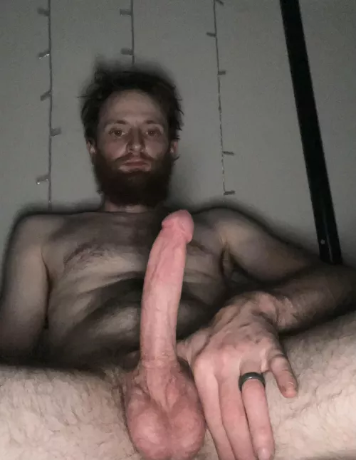 You wanna ride my beard or my boner? No wrong answers.