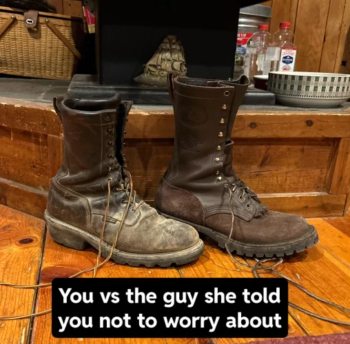 A tale of two fire boots