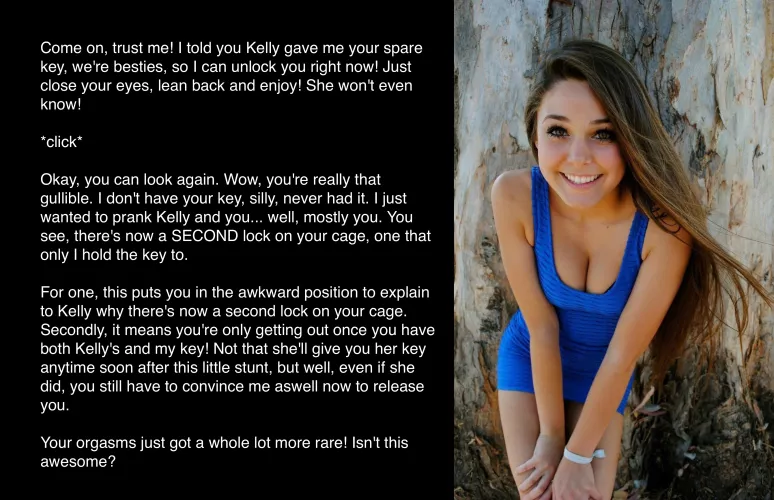 A tempting offer by her friend