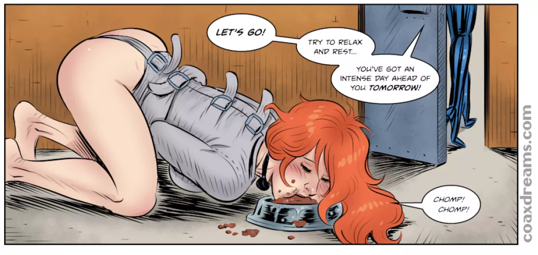 Break time at the cell [Secret Domination League #1] (Coaxdreams)