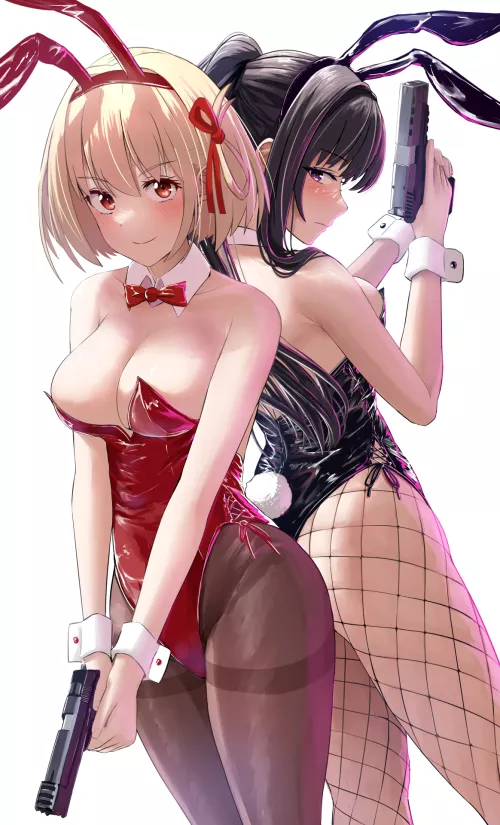 Bunny girl Chisato & Takina