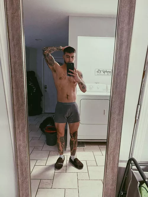 Dirty mirror, dirtier mind ;)