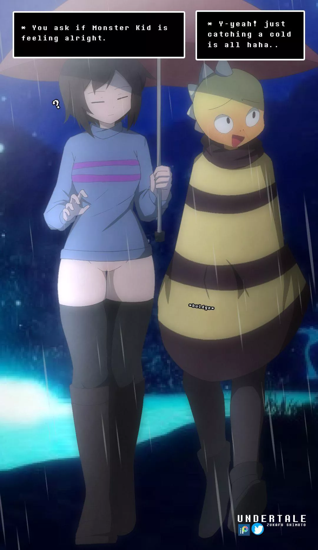 [Frisk, MK] Hiding in Plain Sight (@SZukafu on Twitter)