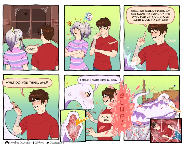 {image} {comic} I finished this commission, I feel that it turned out very nice, the characters are not mine but I love them (open commissions)