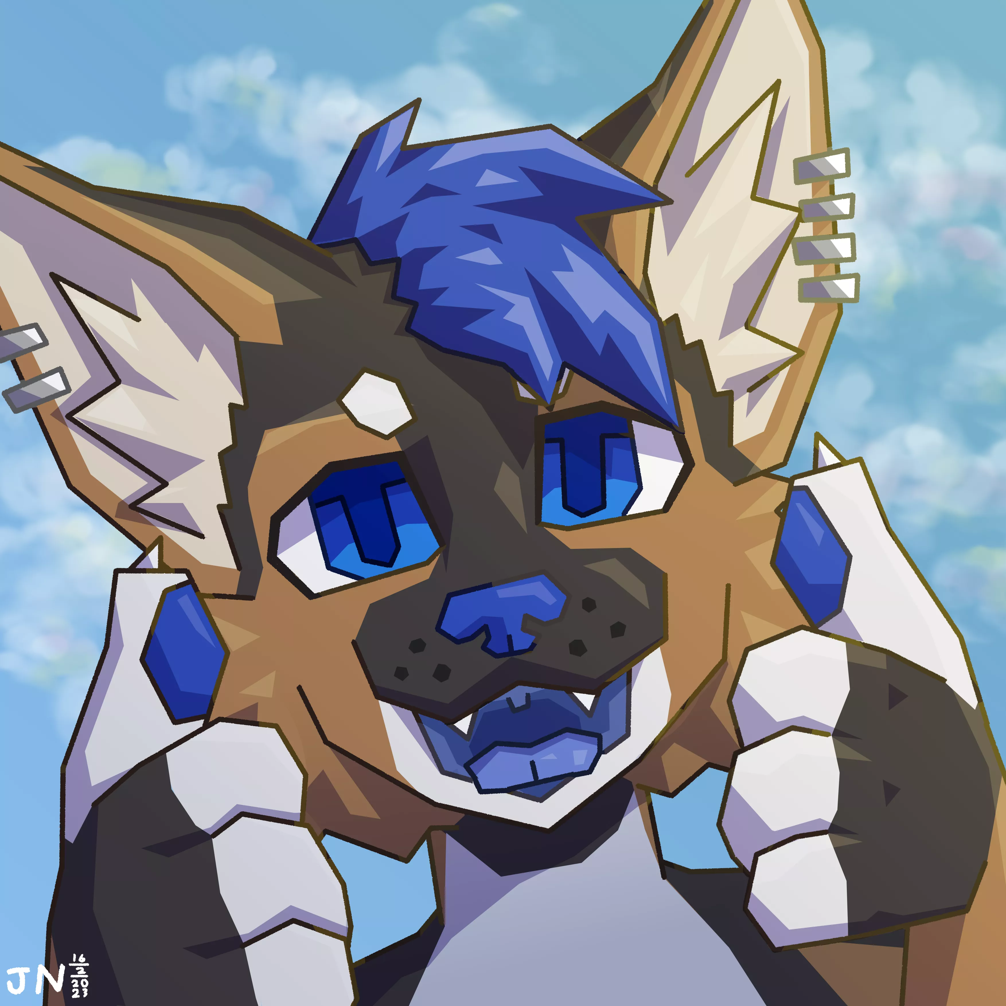 Just Finished a Charity Commission for u/DigiProto! Thoughts?