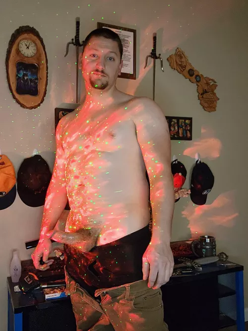 lit up like Christmas 🎄