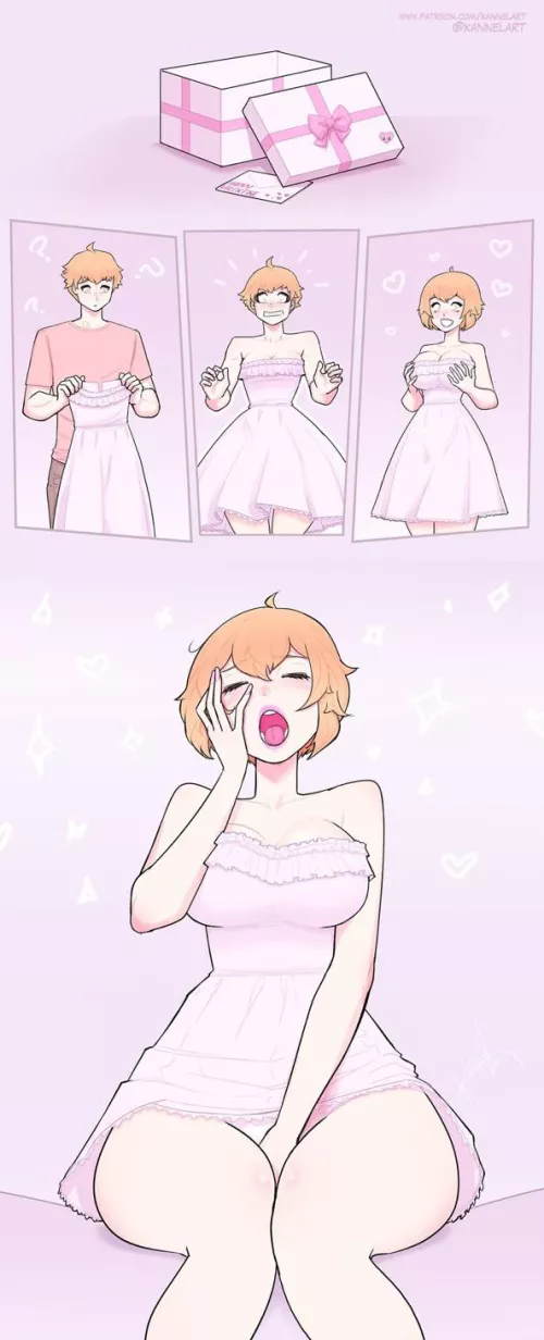 My girlfriend sent me this gift- kannelArt