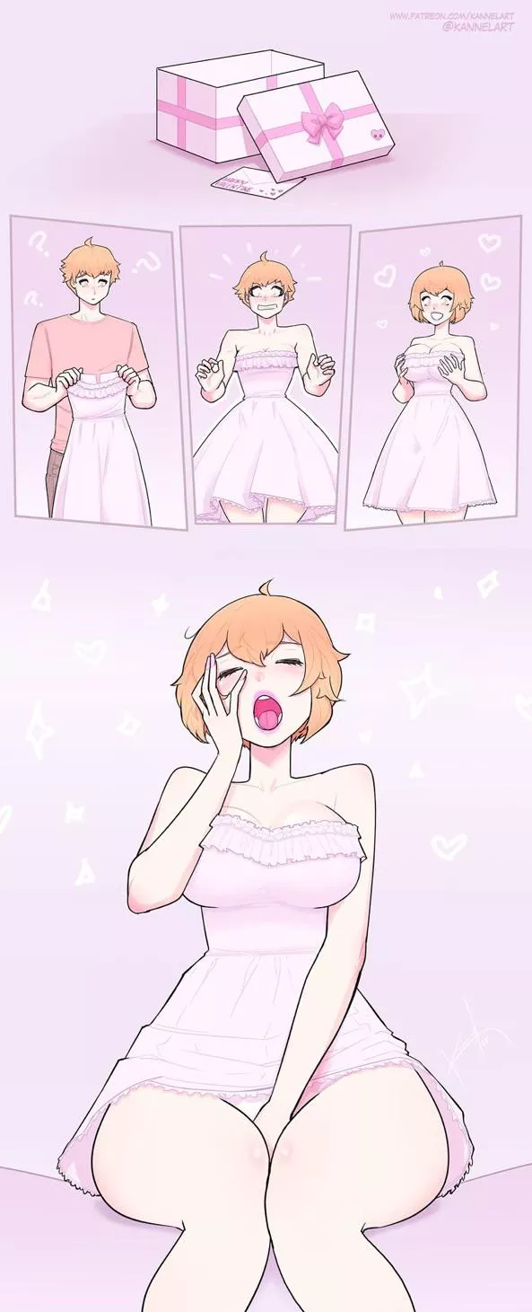 My girlfriend sent me this gift- kannelArt