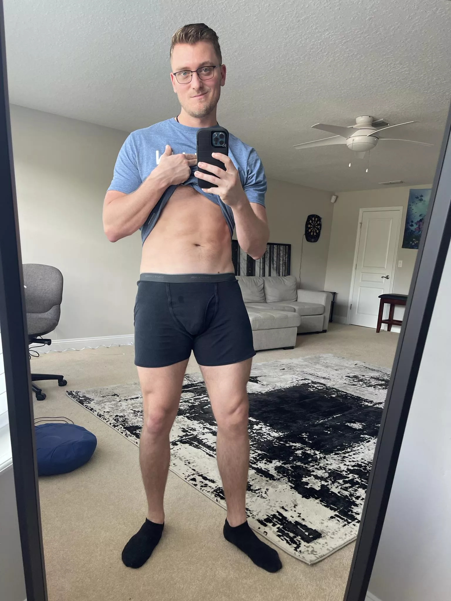 See what's in my briefs?