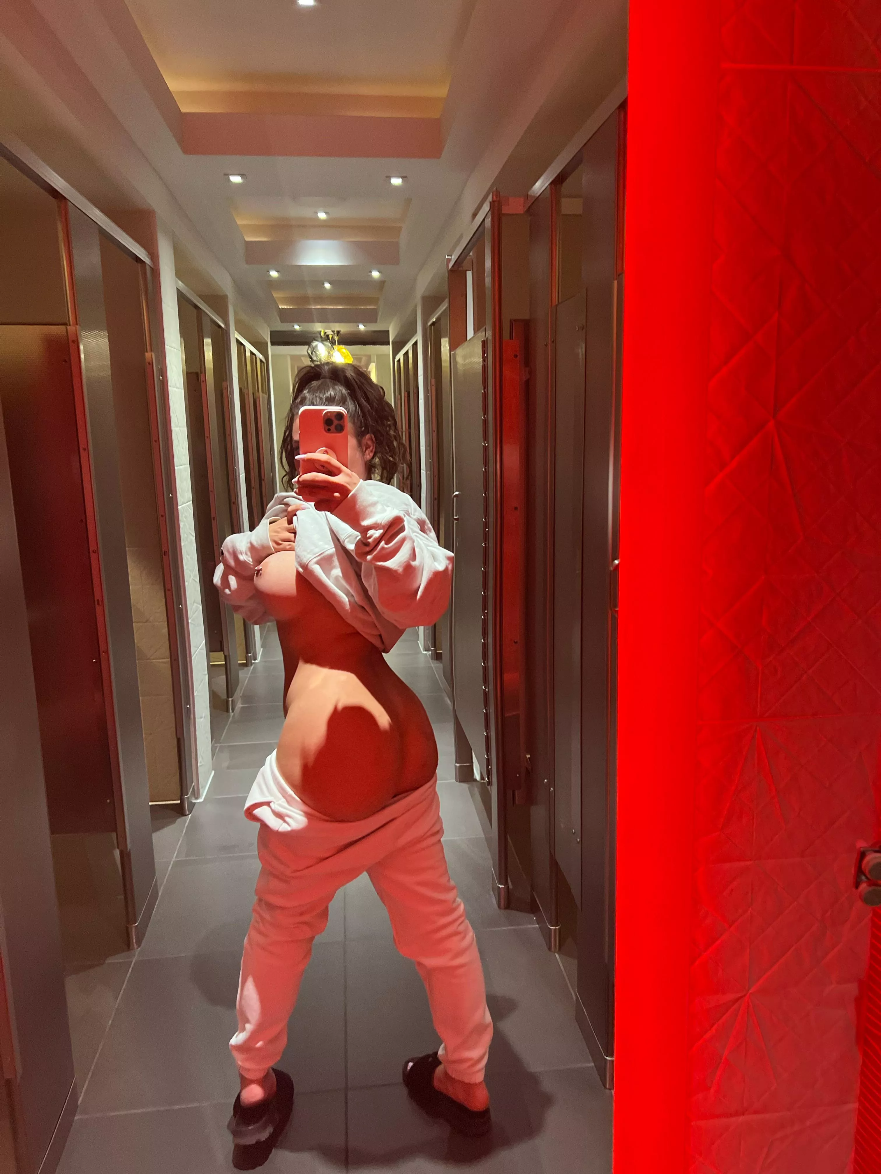 Too much ass & tits even for sweats