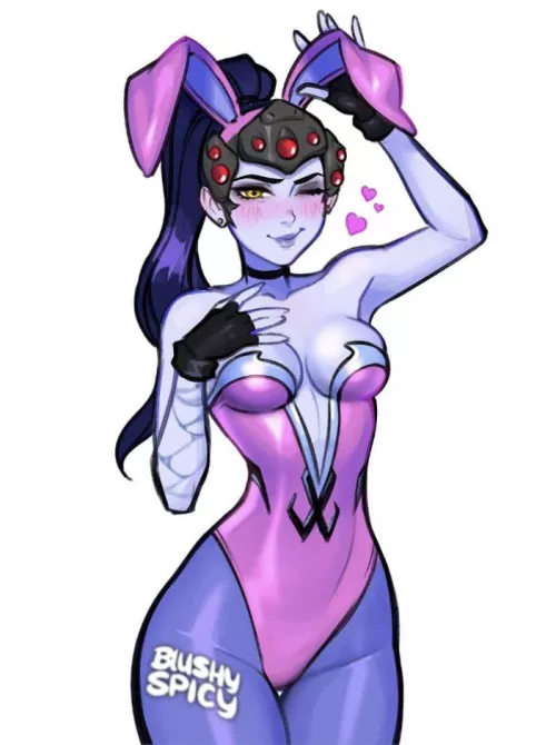 Widowmaker bunny (blushy&spicy)