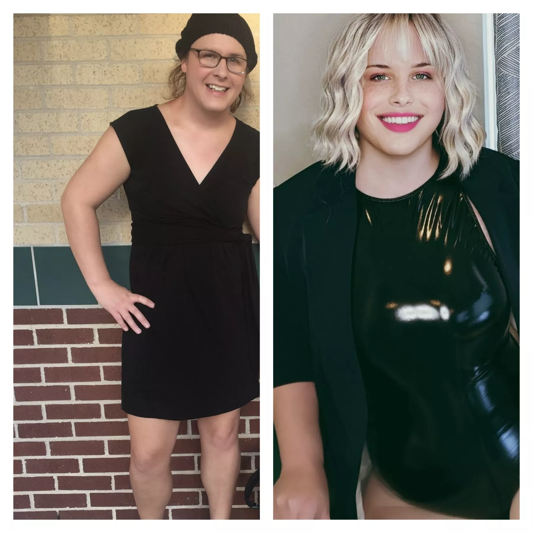 5 years and a lot of plastic later I ended up as a shiny bimbo!