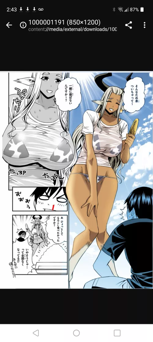 Can somebody tell me what's her name and where is she from?