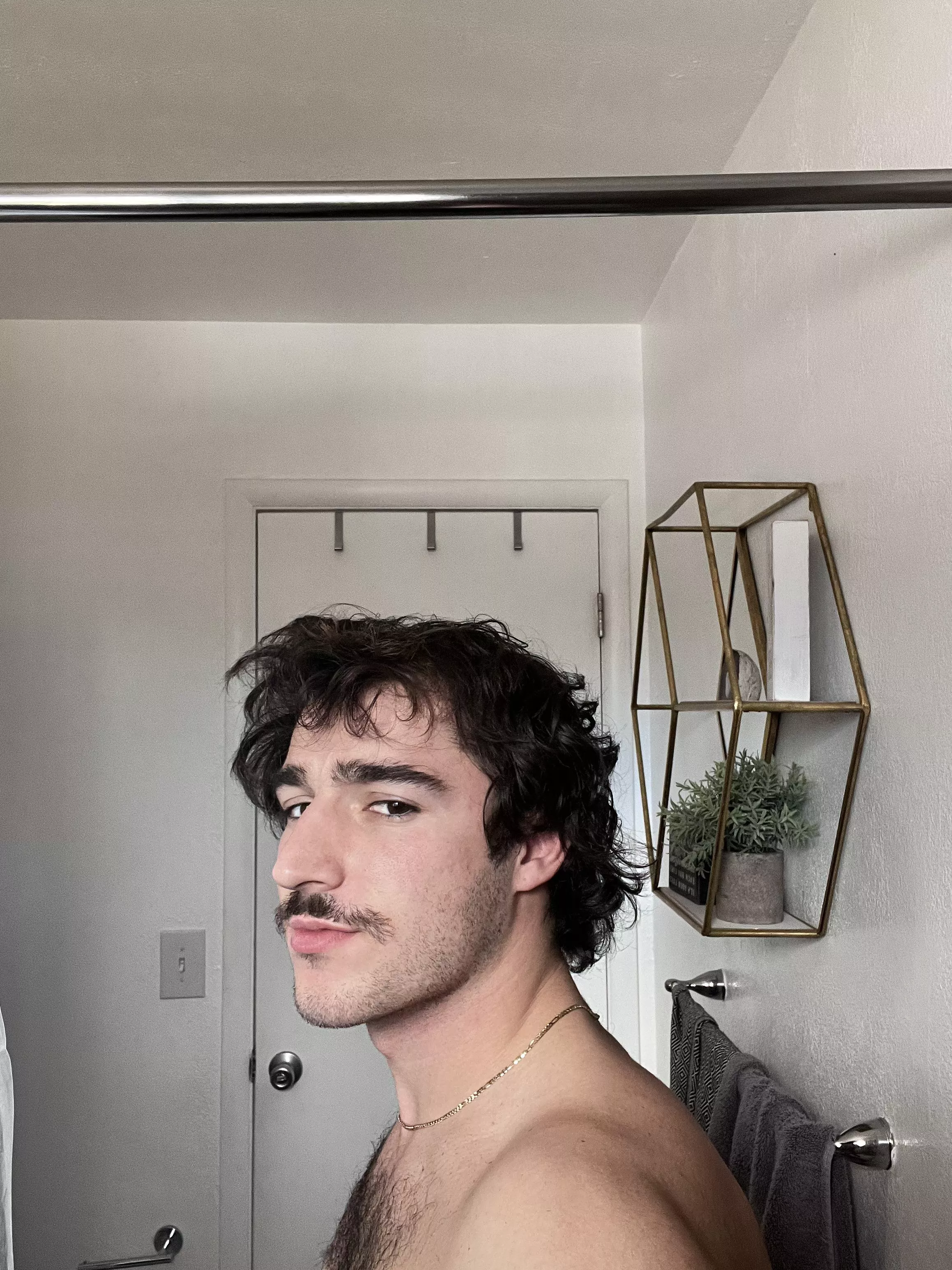 Cleaning up for the big interview today. Wish me luck 🤞