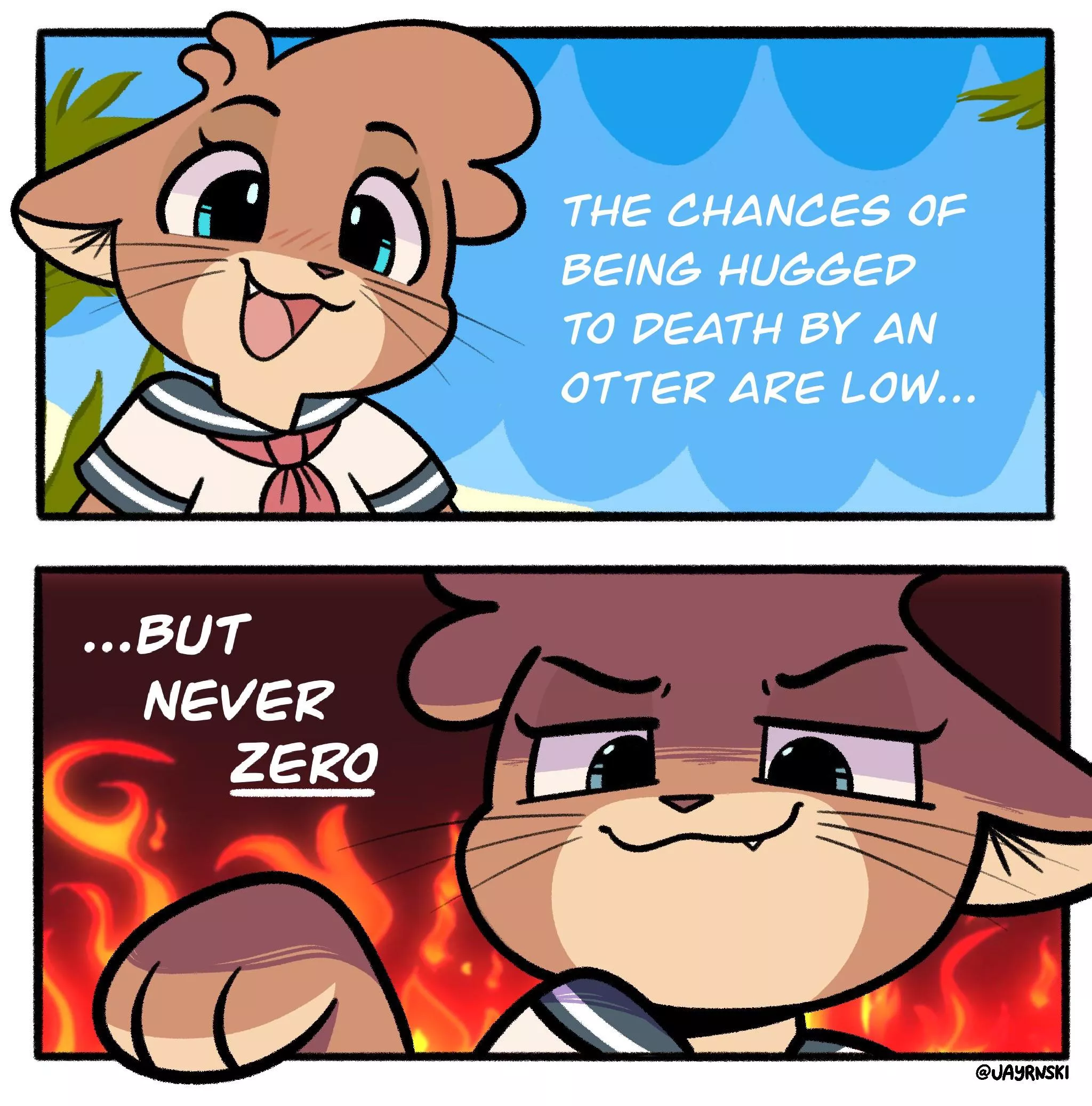 Death by Otter 🦦 (@jayrnski)