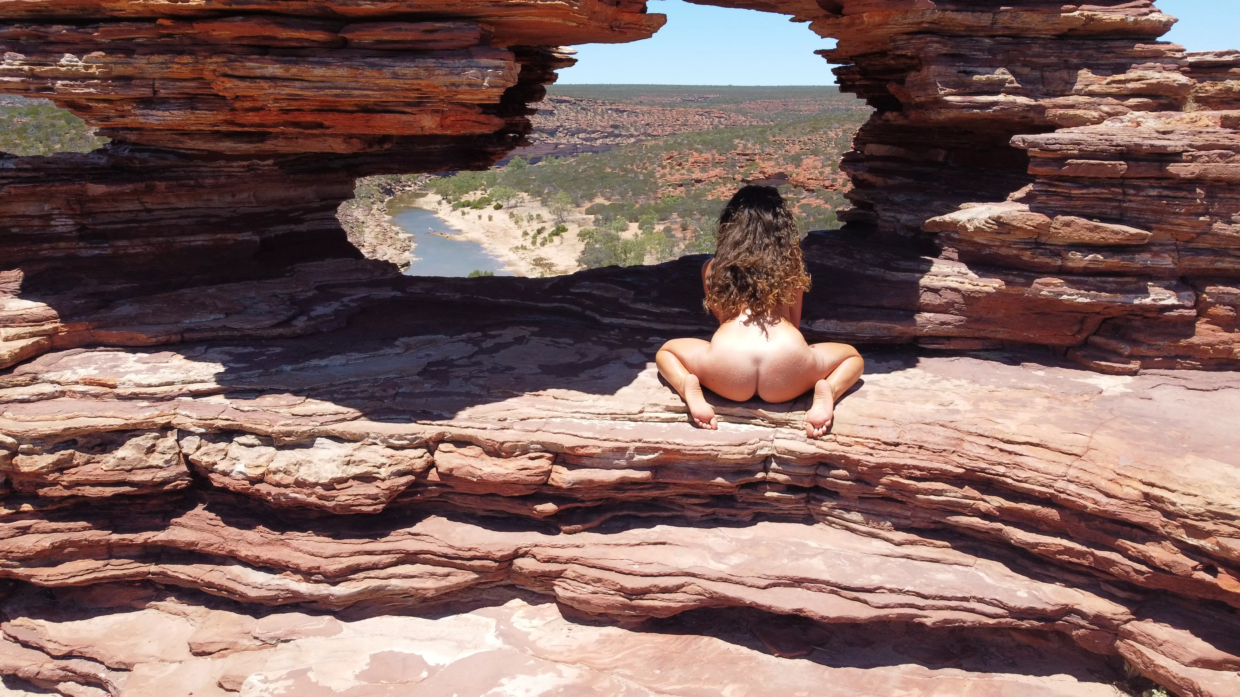 Enjoying the view?😘