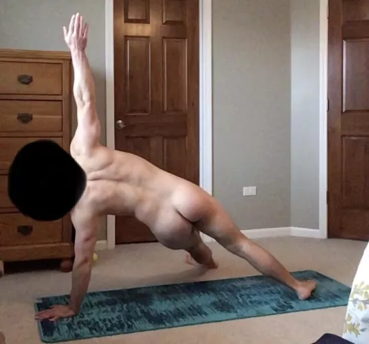 Fallen triangle. A unique variation from a creative flow I practiced.