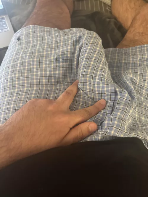 Fuck I’m leaking so much precum 😩