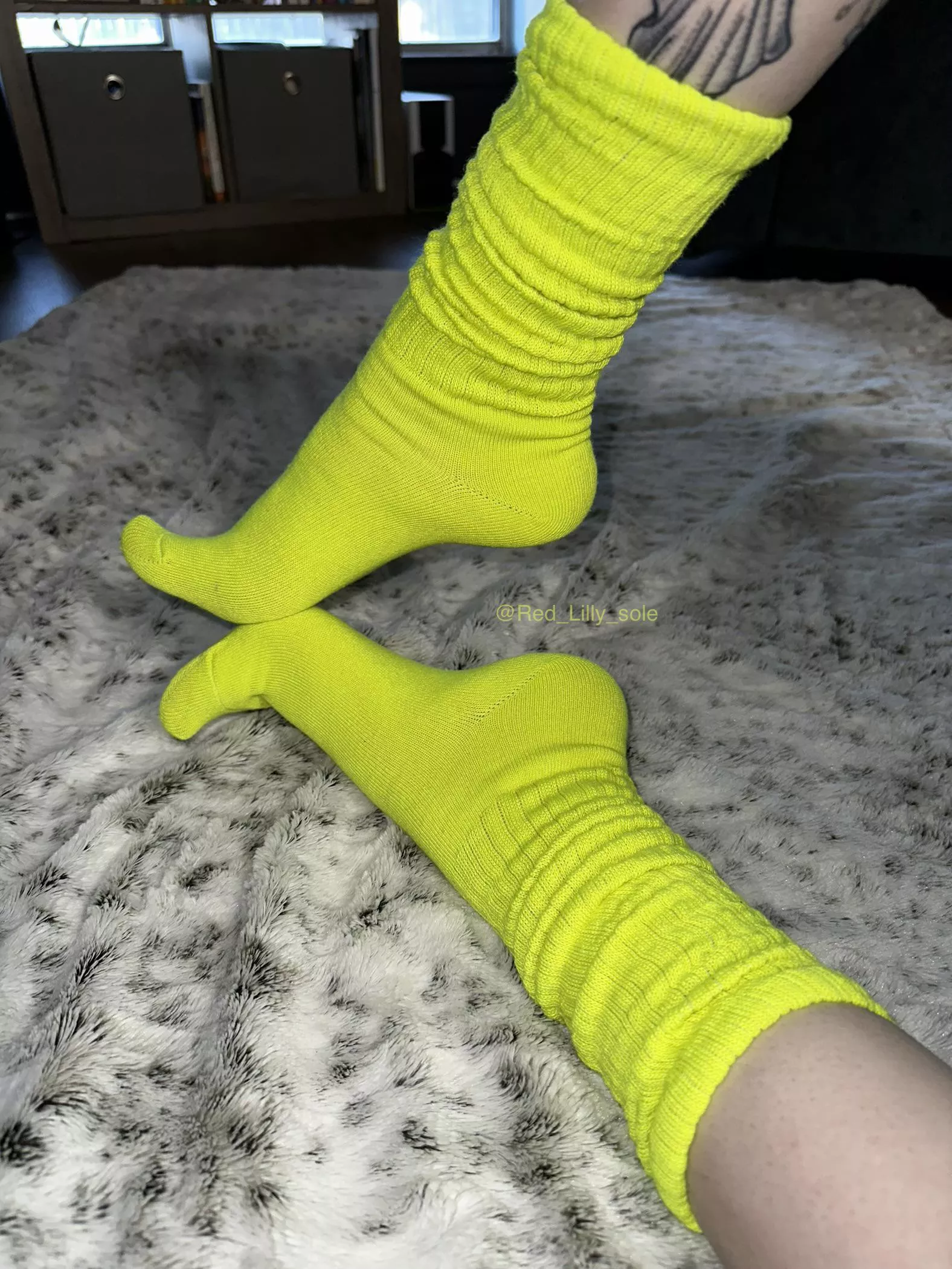 [f]un new slouch socks