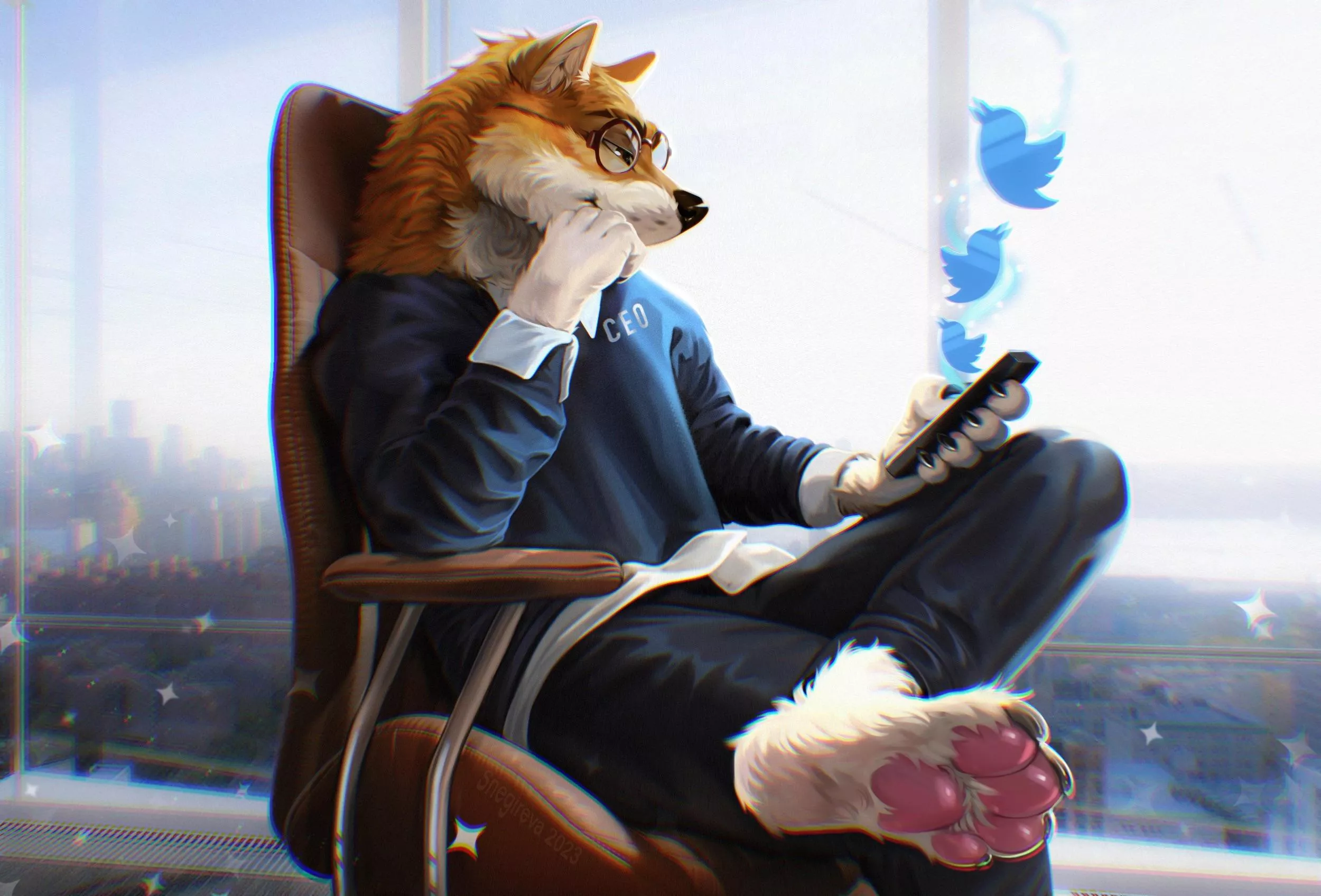 Good boy (art by me)