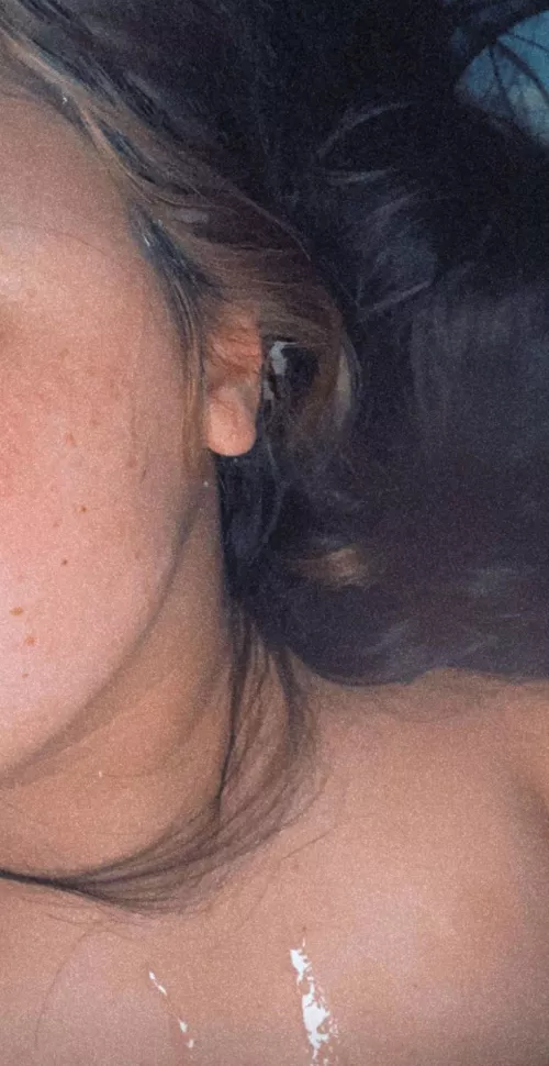 Got used as a cum dumpster.. it was all over my tummy and pussy 😅 [F] [OC]