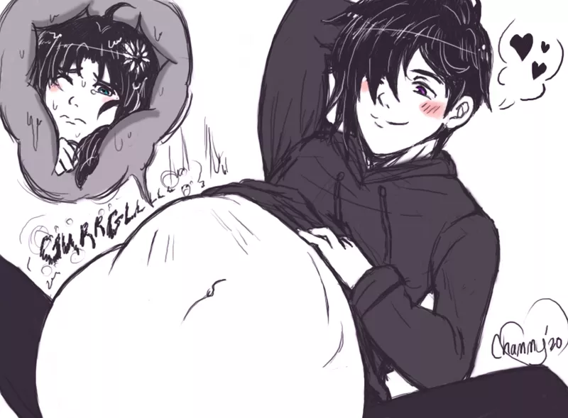 {Image} Laifu with Waifu [M/F] (Art by Chameleonette/me!)