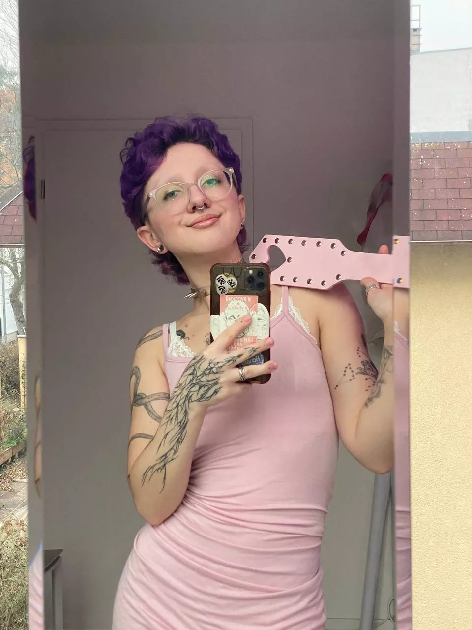 Just because I'm smiling doesn't mean you won't be punished today😈