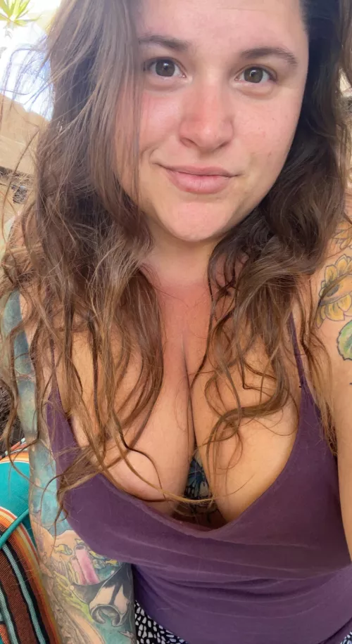 let this bbw covered in ink with big naturals titties quench your thirst!