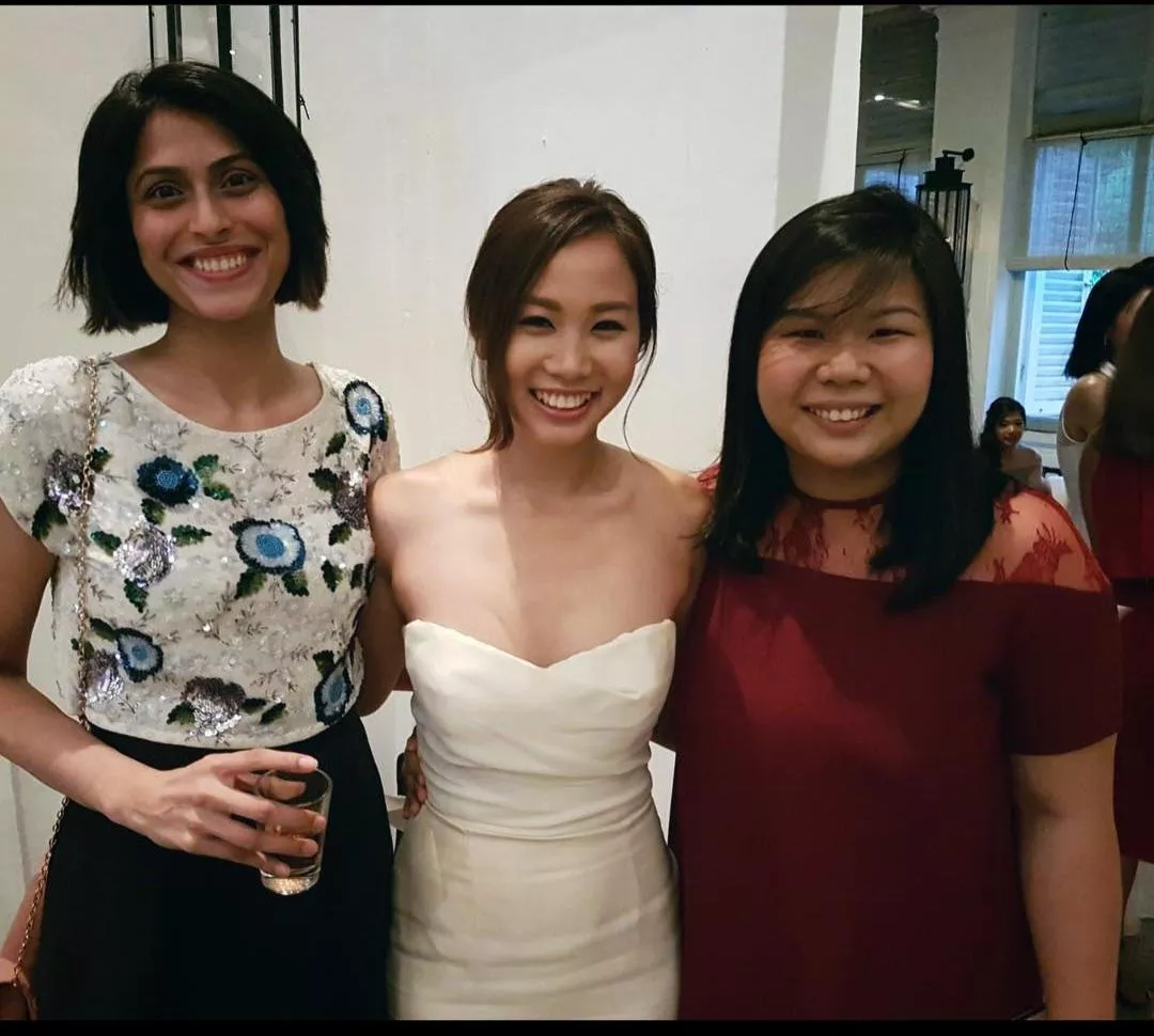 My cousin and her friends