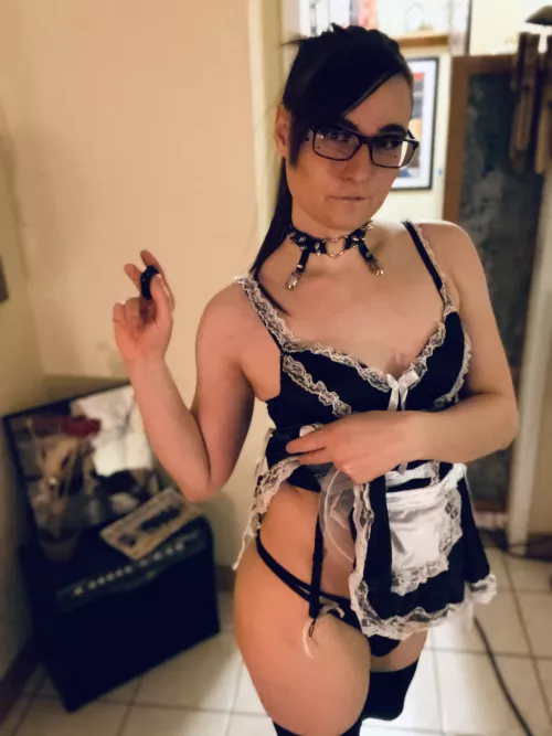 Sissies and maid outfits go together like... sissies and maid outfits!