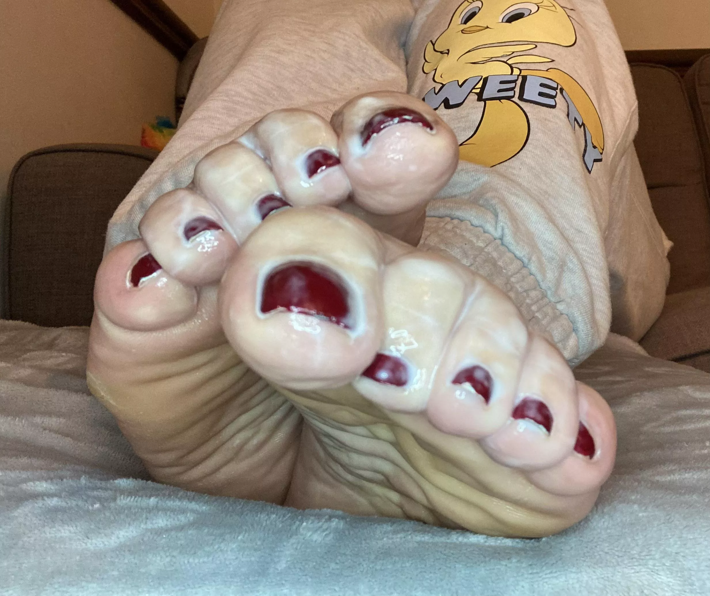 Slippery when wet 😏