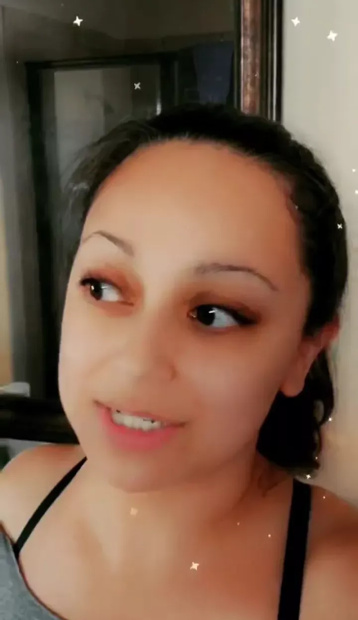 That guy over there keeps checking out my big pregnant belly. 😉