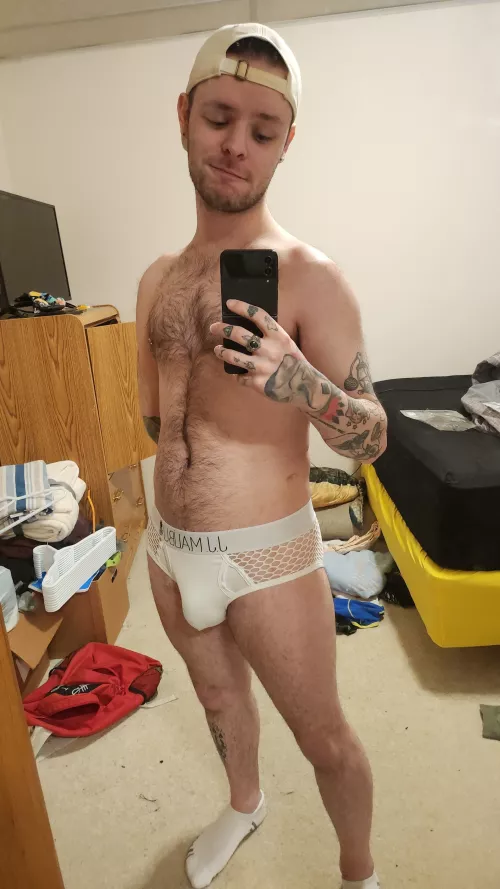 The mesh goes all the way around 😘