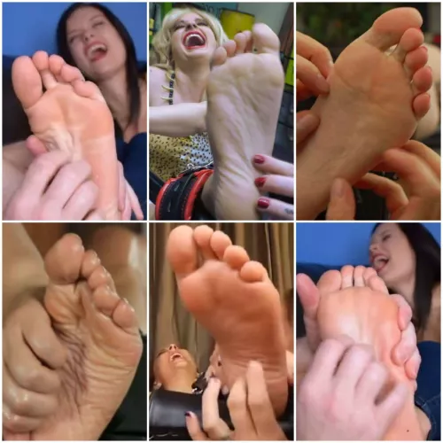 Tickling Feet Collage
