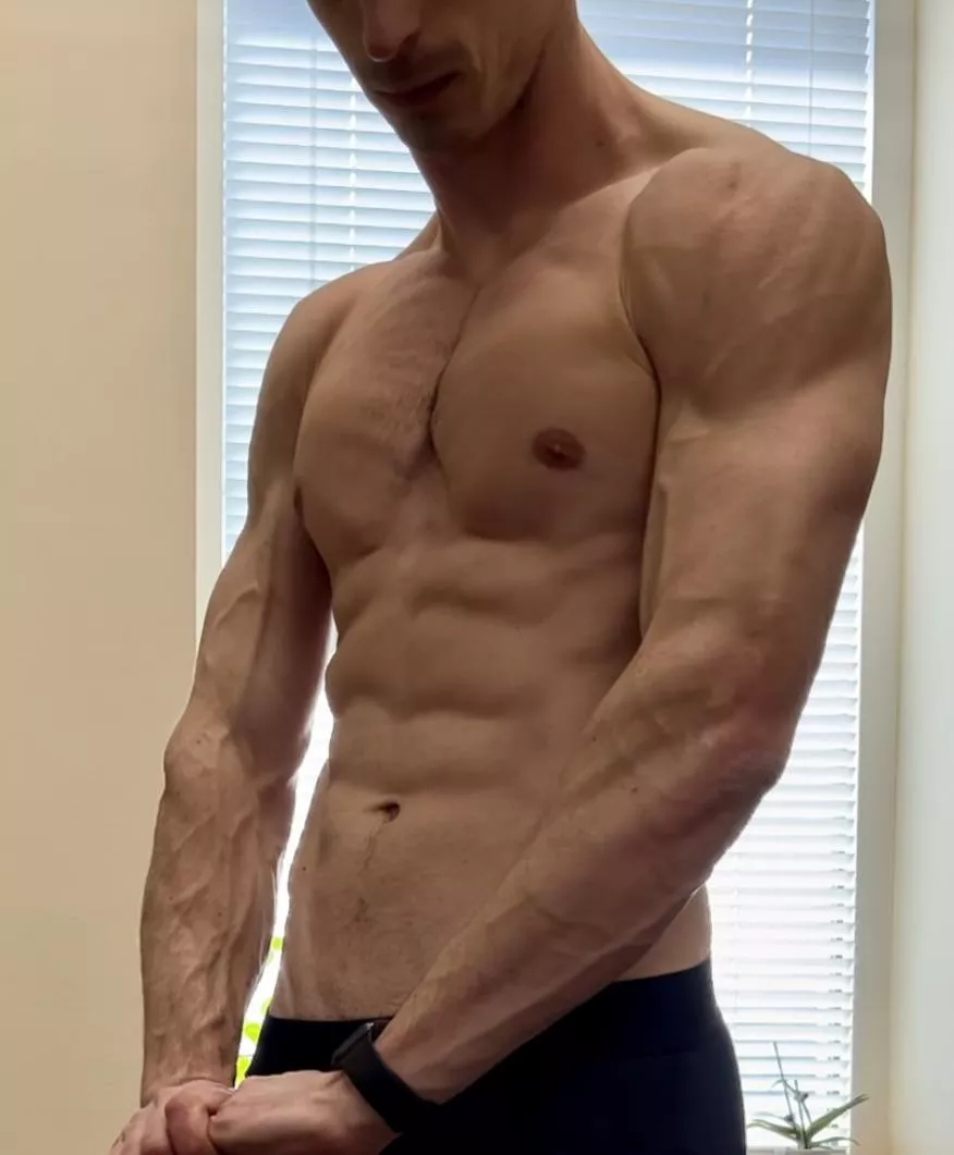 Warm afternoon sunlight in the office.