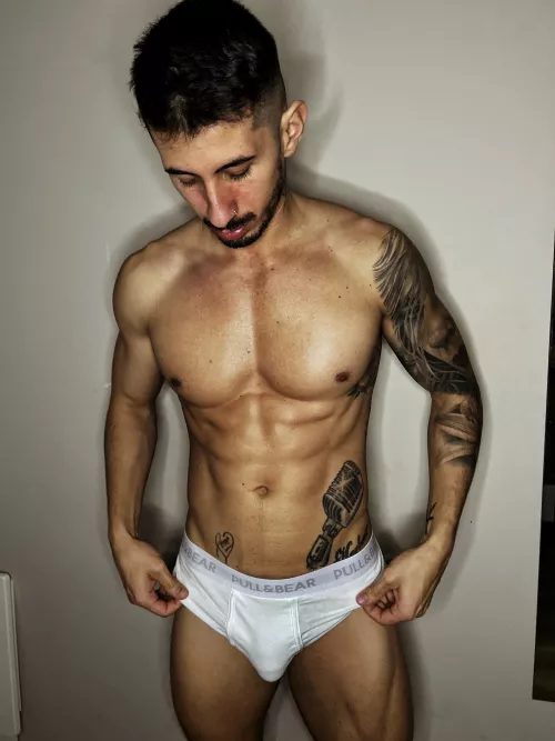 White briefs on tonight