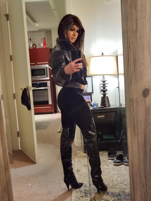 Worship me and my boots