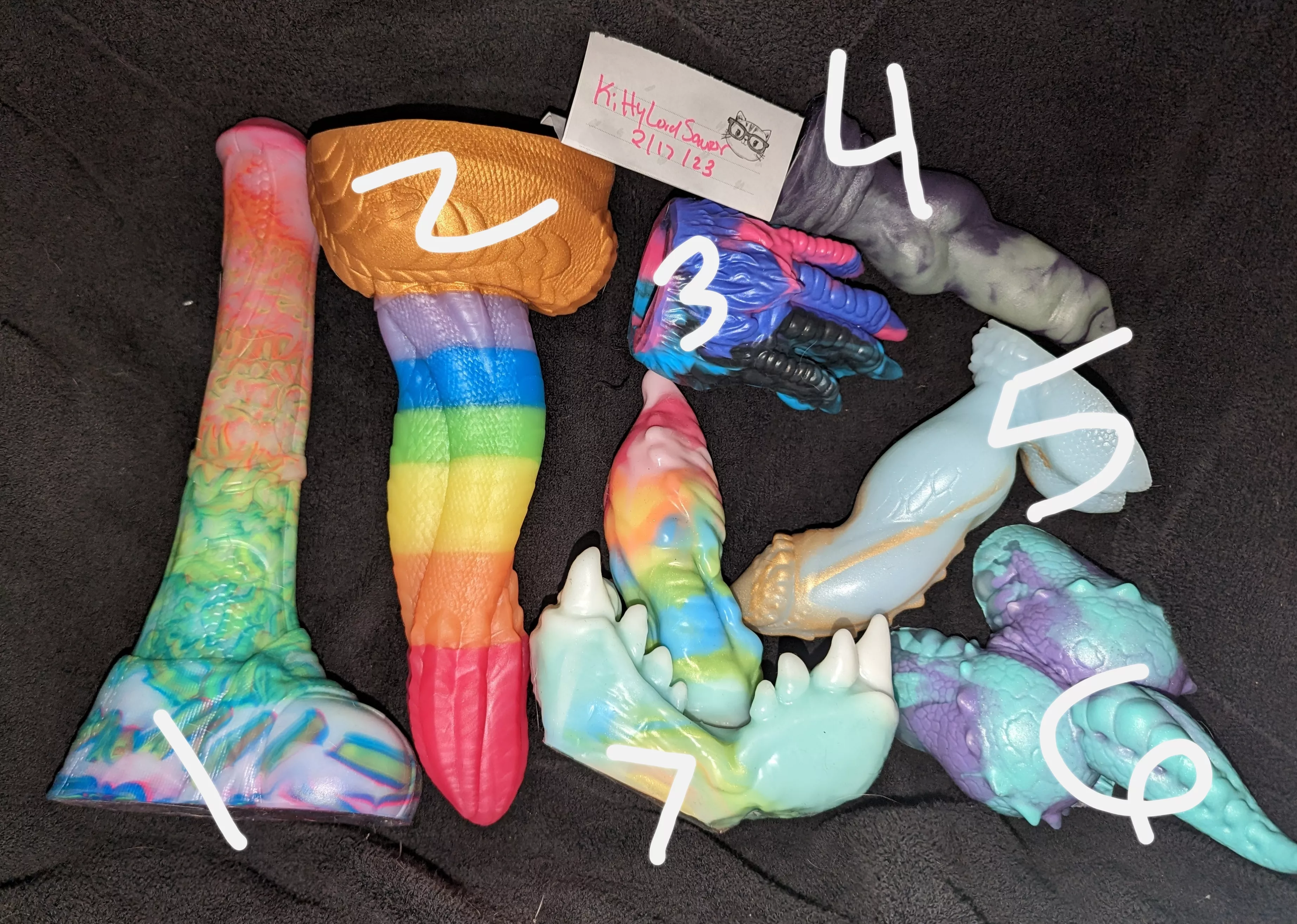 WTS(US only) multiple toys! Vector (#1) not for sale. More info/pics in comment!