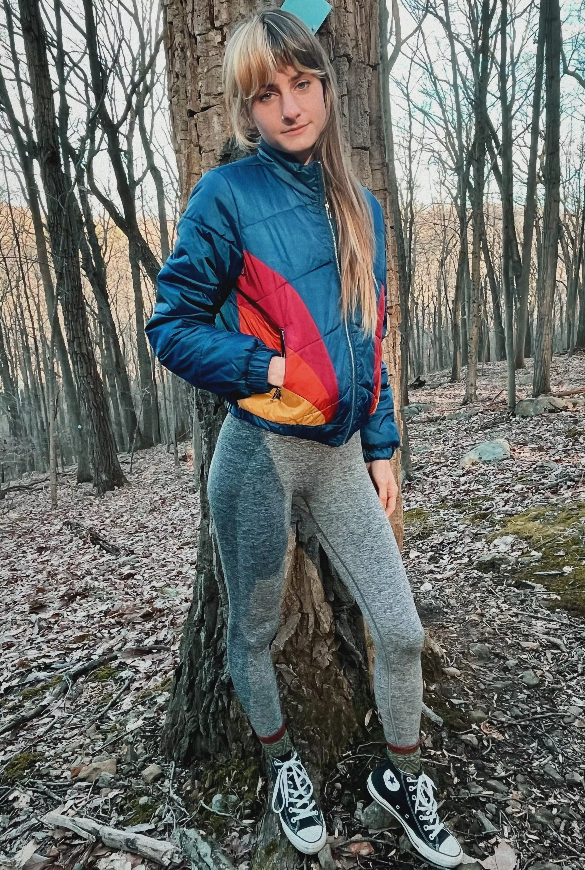 A chilly hike day