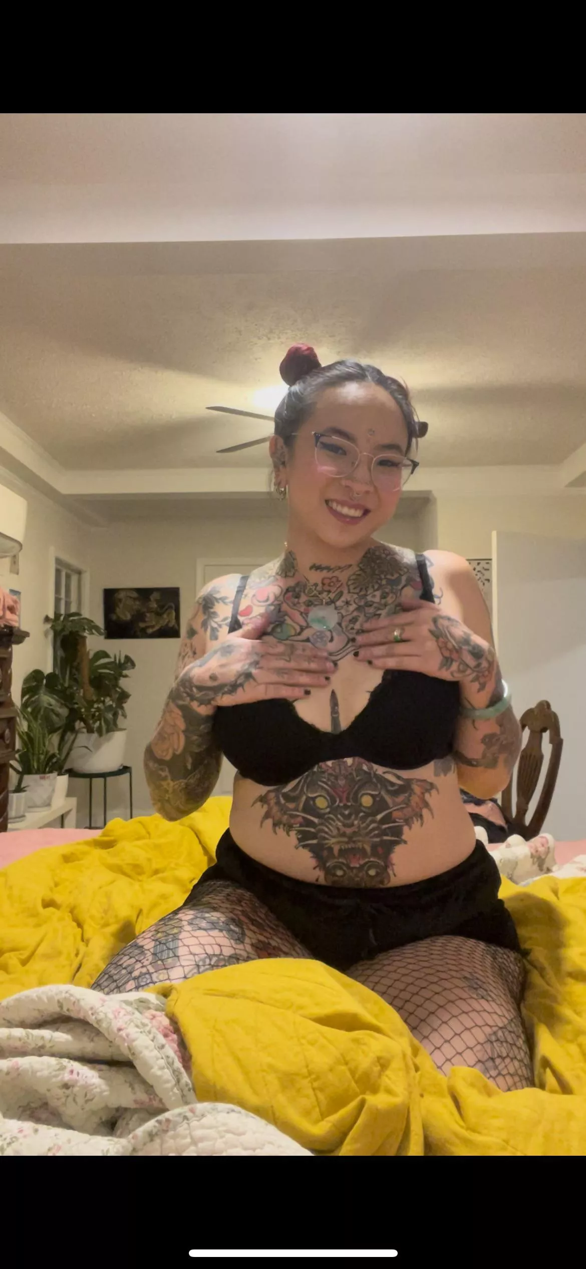 All smiles while I submit to you!