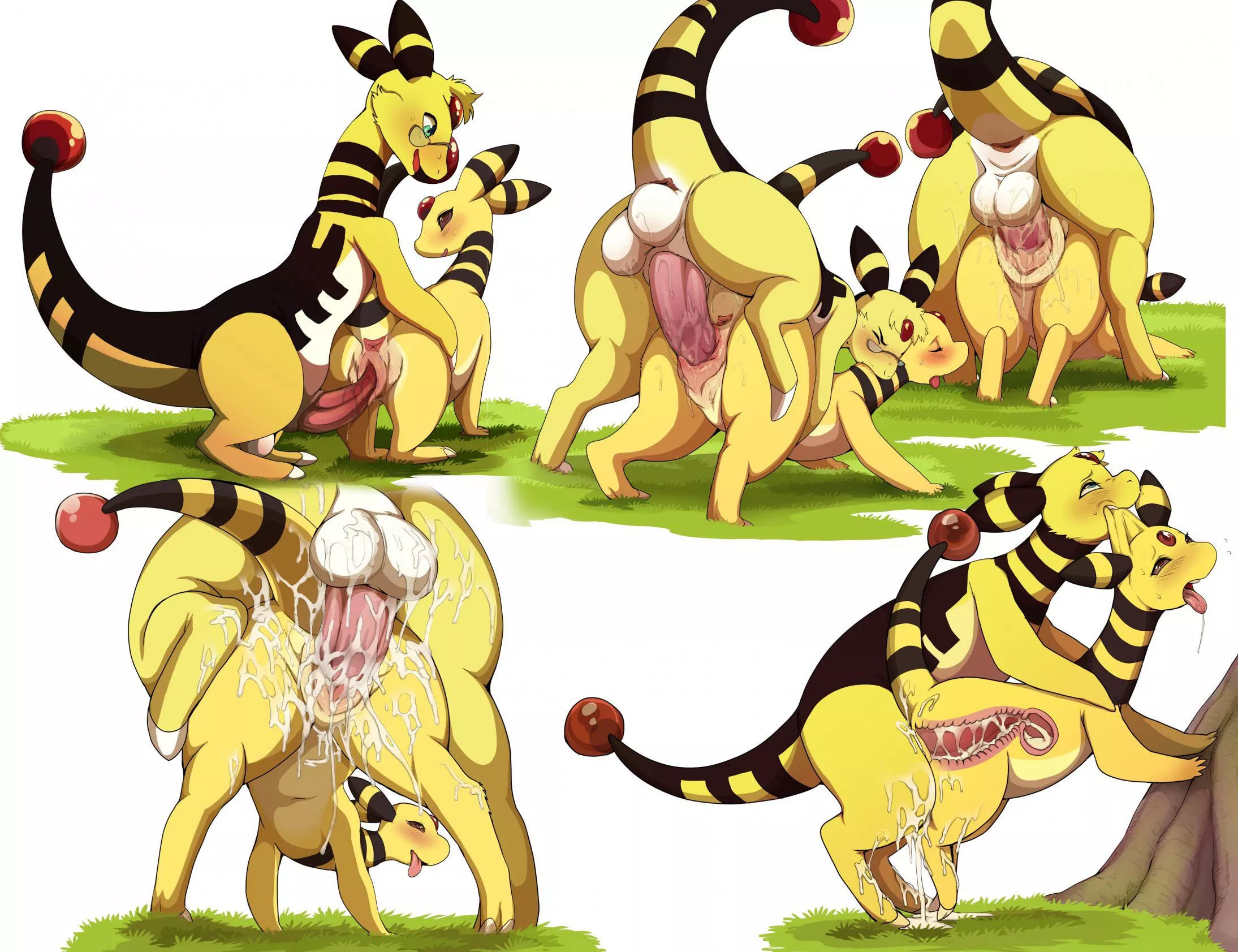 Ampharos love [MF] (shebeast)